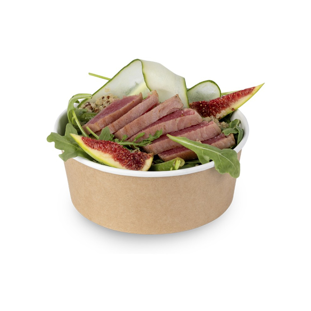 Контейнер бумажный 750 мл, 128/150х60, 45 шт/упак - 4