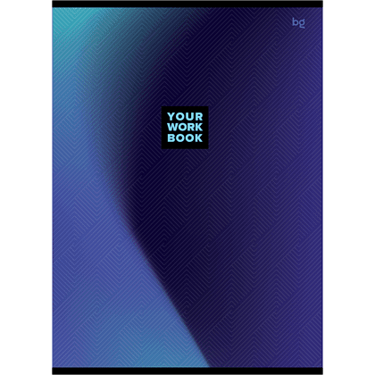 Тетрадь "Monocolor. Gradient", А4, 48 листов, клетка, скоба сбоку, ассорти - 2