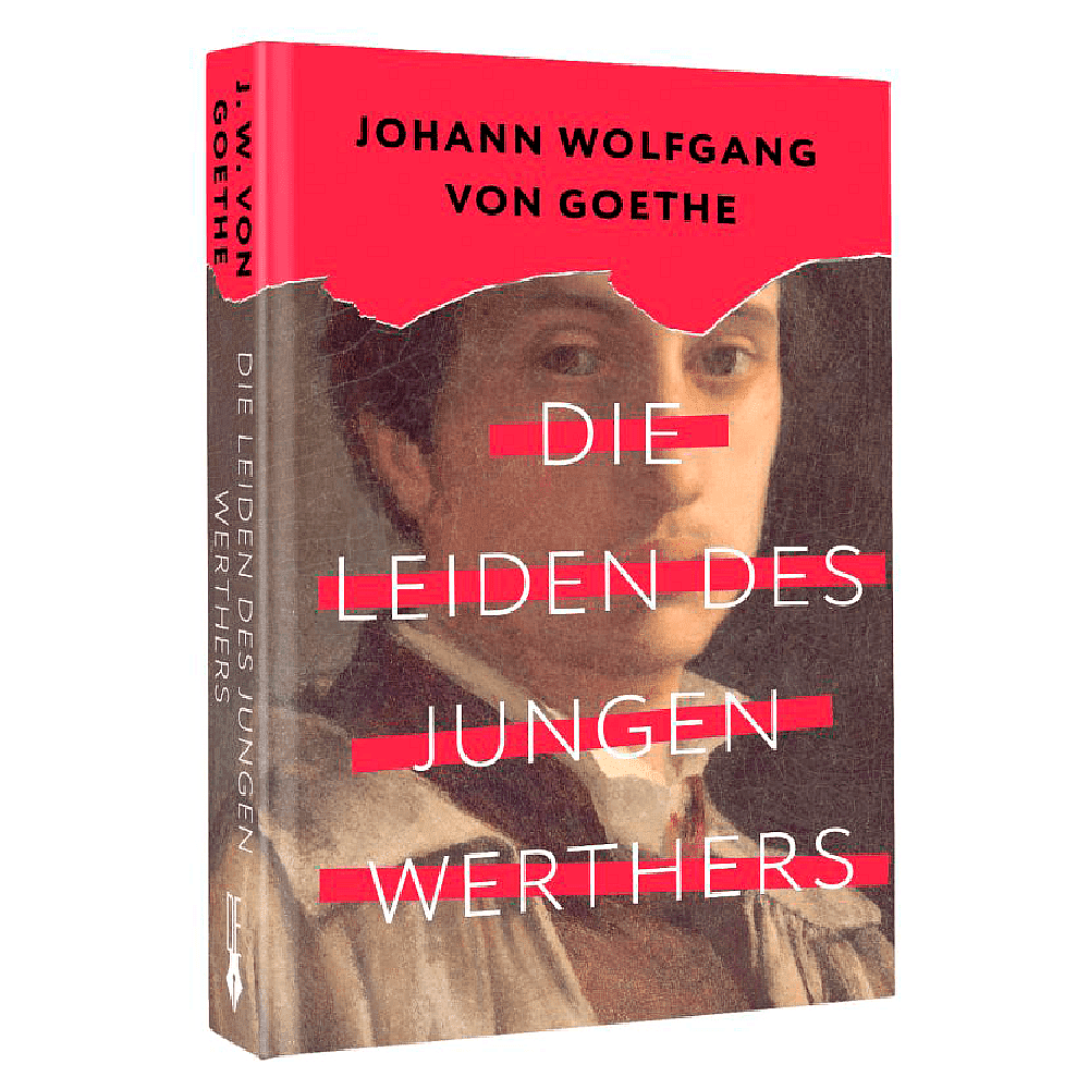 Книга на немецком языке "Die Leiden des jungen Werthers", Иоганн Вольфганг фон Гете,  -50%