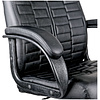 Кресло для руководителя Helmi HL-E80 "Ornament", экокожа, пластик, черный - 7
