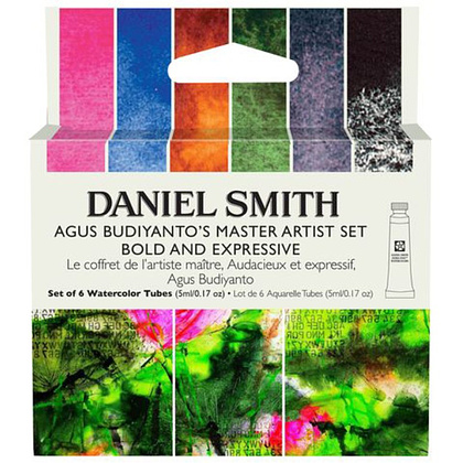 Краски акварельные Daniel Smith "Agus Budiyanto's Master Artist Set", 6 цветов, тубы