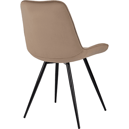 Стул Бюрократ "CH-K2_4", ткань, светло-коричневый, металл, комплект 4 штуки - 2