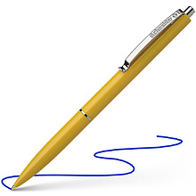 Ручка шариковая автоматическая "Schneider K15", 1 мм, ассорти, стерж. синий
