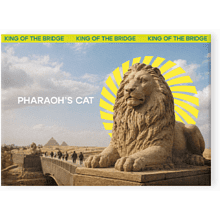 Магнит "Pharaoh's cat"