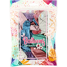 Шар воздушный "Пожелания", 25 шт, с рисунком, ассорти