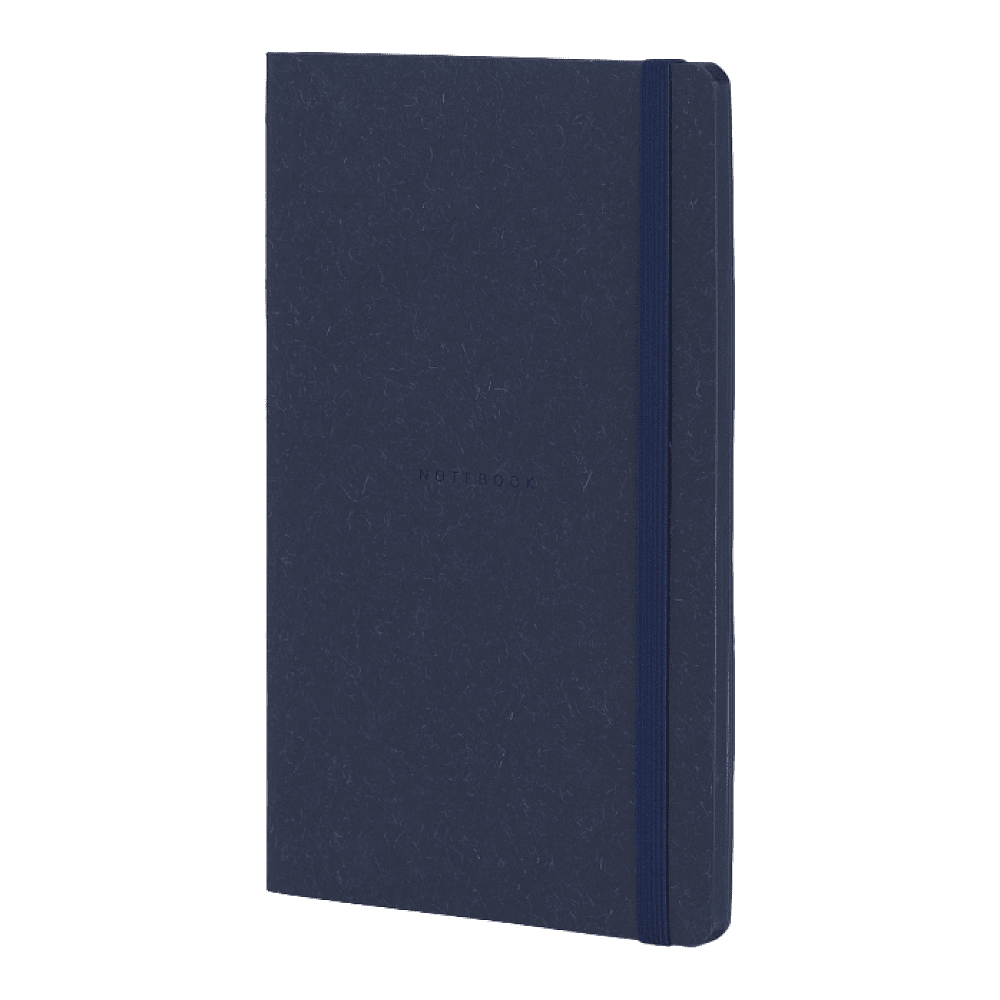 Блокнот "Wool & cotton", А5, 96 листов, линейка, синий