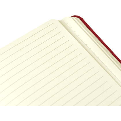 Блокнот "A5-001", А6, 80 листов, на резинке, красный - 6