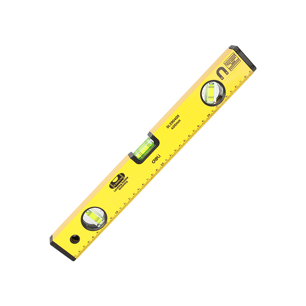 Уровень "Deli" 400 мм, пузырьковый