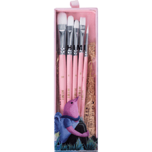 Кисть "Himi Miya Little Bird" синтетика, 5 шт, розовый