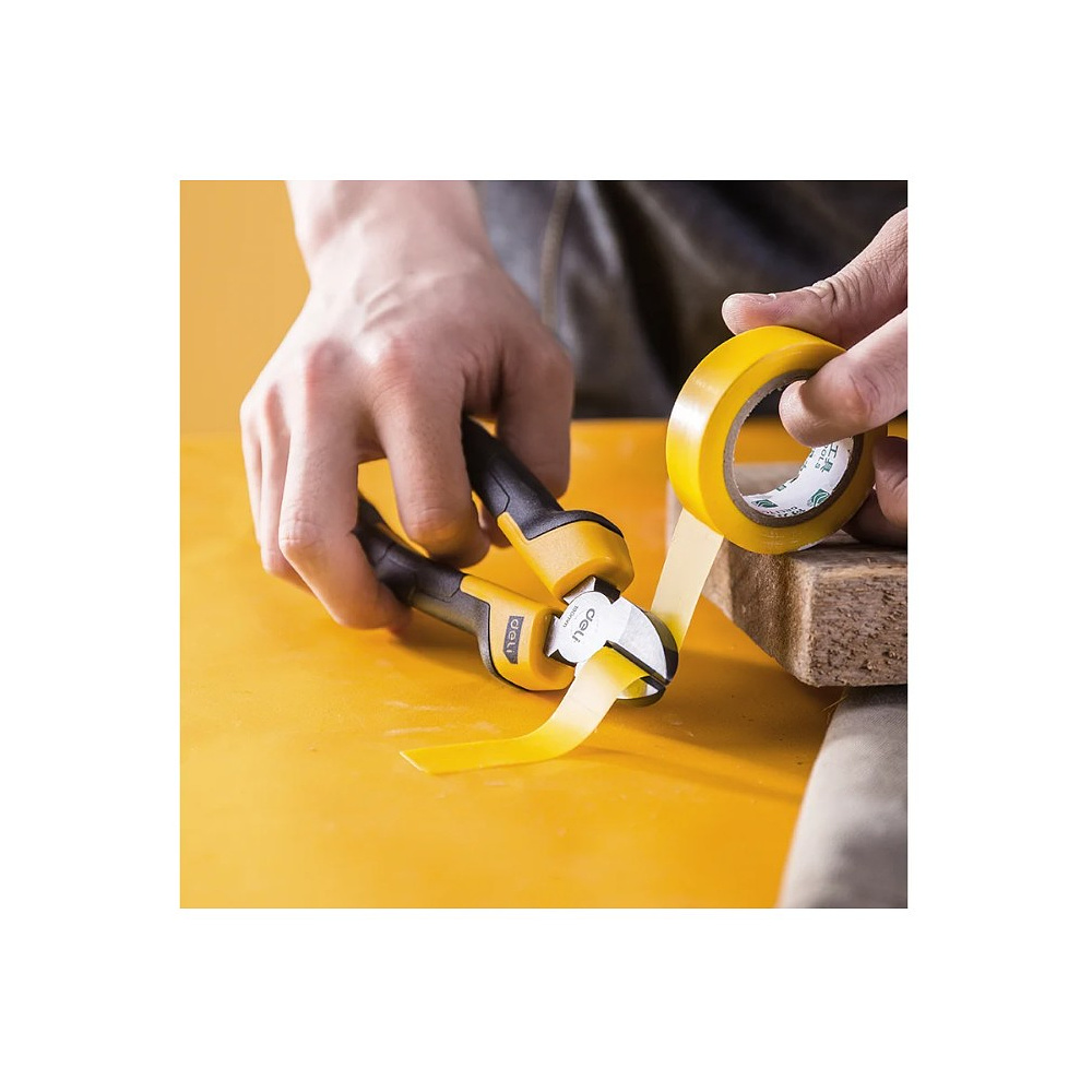 Бокорезы Deli YS EDL2207Z, 180 мм., желтый, черный - 2