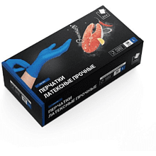 Перчатки латексные одноразовые A.D.M. High Risk