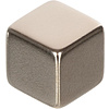 Кнопки магнитные "Куб", 10x10 мм, 4 шт., для досок, серебристый - 3
