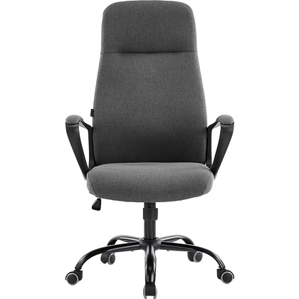 Кресло компьютерное EVERPROF Smart, ткань, серый, металл, корпус черный - 2