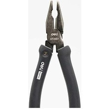 Длинногубцы Deli HS EHT2007, 180 мм, Soft Touch, черный