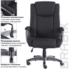 Кресло д/руководителя BRABIX PREMIUM Solid HD-005, ткань, пластик, черный - 8