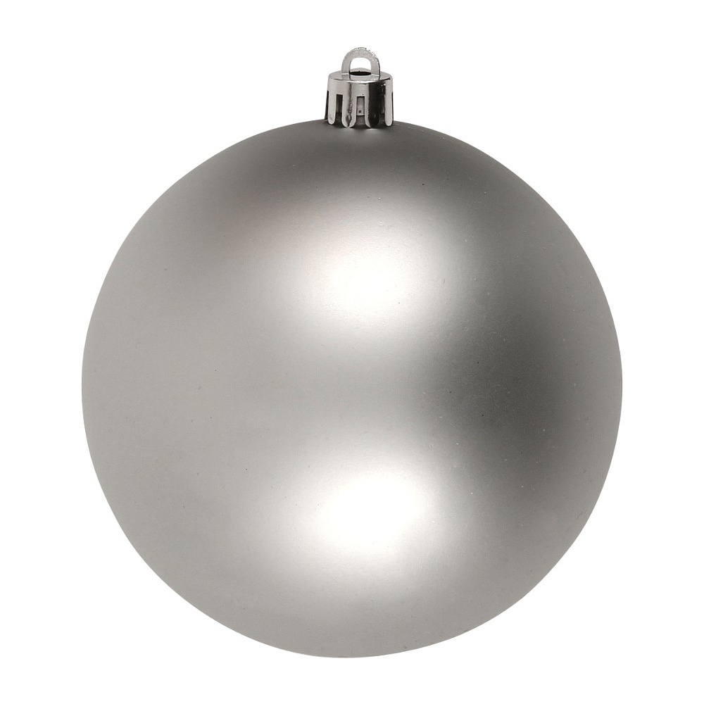 Шар елочный "200120", 10 см, 3 шт/уп., пластик, ассорти - 4