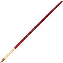 Кисть для рисования "Pinax ORO ROSSO", синтетика, "кошачий язык", №6