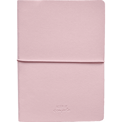 Ежедневник недатированный "Candy", А5, 320 страниц, розовый