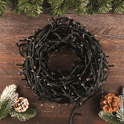 Гирлянда электрическая LED "Нить", 35 м, мультиколор - 4