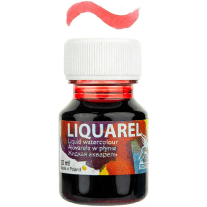 Акварель жидкая "Liquarel", 134 алый, 30 мл