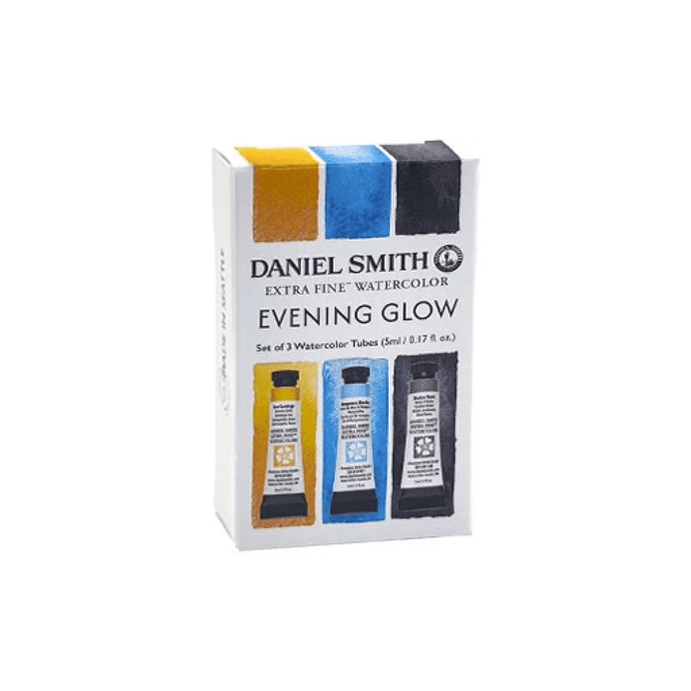 Набор красок акварельных "Daniel Smith. Evening Glow Set", 3 цвета, 5 мл, тубы