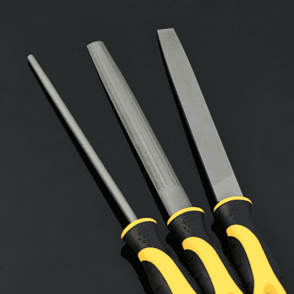 Набор напильников Deli YS EDL353083, 3 шт, 200 мм - 3