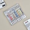 Набор ручек акриловых "Sketch&Art", 1 мм, 12 шт, ассорти - 6