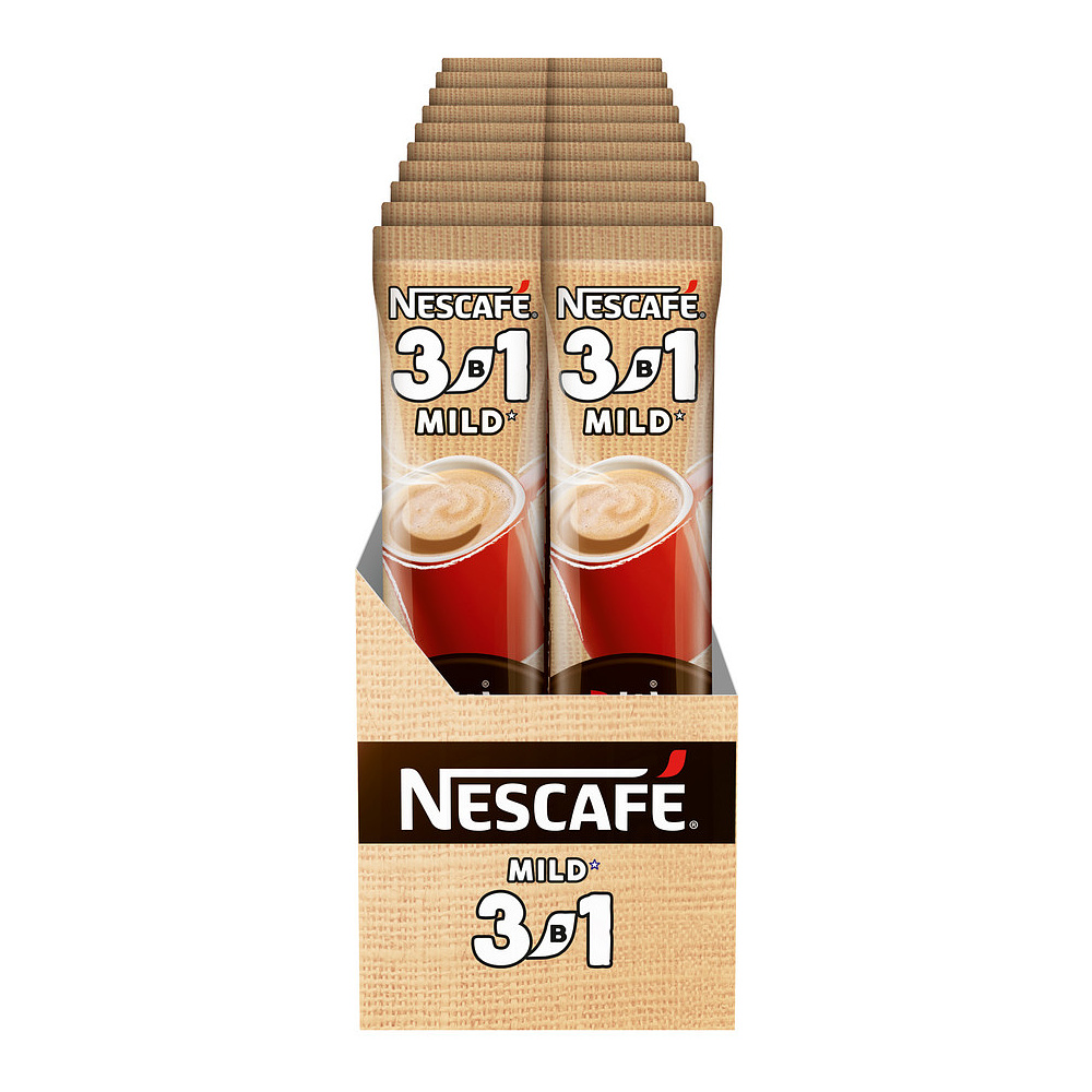 Кофейный напиток "Nescafe" 3в1 мягкий, растворимый, 16 г - 15