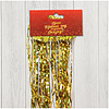 Гирлянда-дождик "Мерцание полос", 9х150 см, фольга, жёлтый - 9