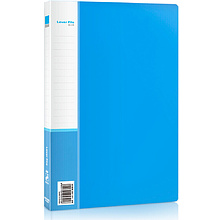 Папка-скоросшиватель с карманом, зажимом "Deli"