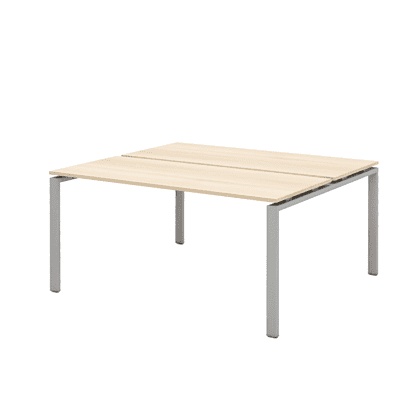 Коллекция Титан Бенч-система на 2 рабочих места ТН314ТР-1х2+ТН314К-22, 1400х1450х742