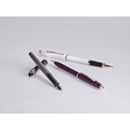 Ручка шариковая "Century II Translucent Plum Lacquer", 0.7 мм, красный, стержень черный - 7