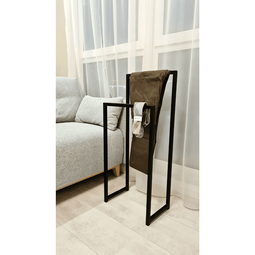 Вешалка напольная ALLERD 90 RION, черный муар - 5