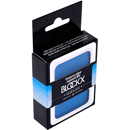 Краски акварельные "Blockx. Giant pan", 453 церулеум серый, 18 мл., кювета - 4