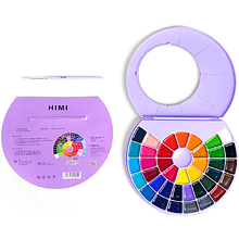 Краски акварельные "Himi", набор, 38 цветов