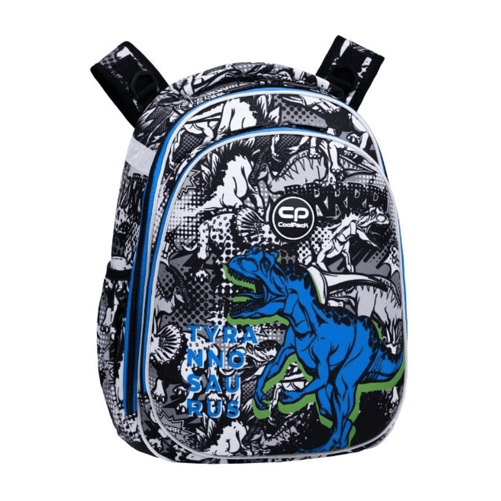 Рюкзак молодежный CoolPack "T-Rex", черный, синий