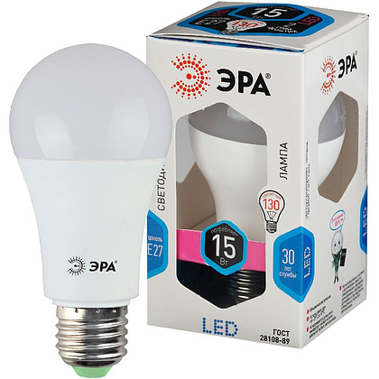 Лампа светодиодная ЭРА "LED A-60", груша, 11 Вт, E27 - 3