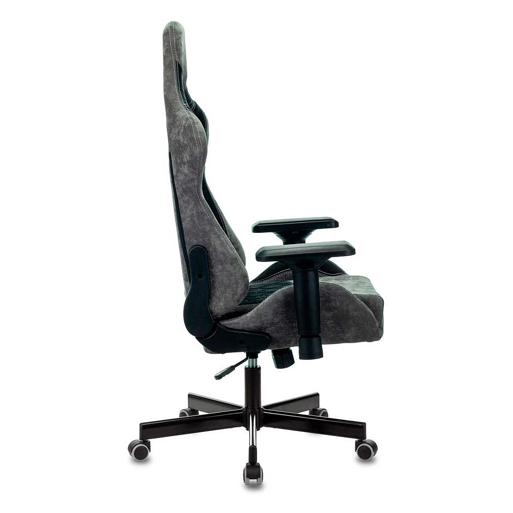 Кресло игровое Бюрократ "VIKING 7 KNIGHT", металл, ткань, черный - 11