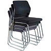 Кресло д/посетителей SitUp SKY Chrome сетка, черный - 4