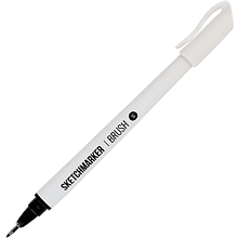 Ручка капиллярная "Sketchmarker brush small", черный