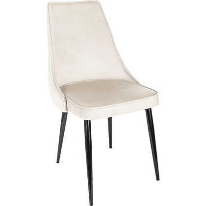 Стул Бюрократ "CH-K4_2", ткань, бежевый, металл, комплект 2 штуки - 2