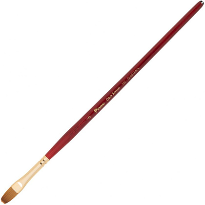 Кисть для рисования "Pinax ORO ROSSO", синтетика, овальная, №8
