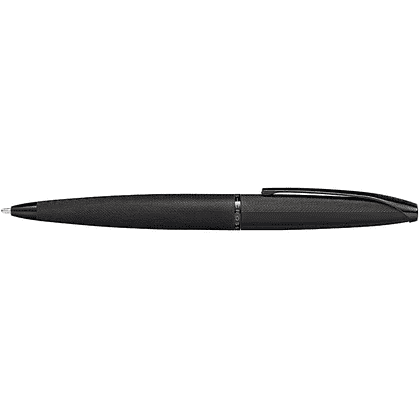 Ручка шариковая автоматическая "Cross ATX Brushed Black", 0.7 мм, черный, стержень черный - 4