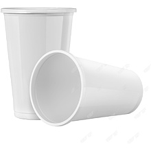 Пластиковый стакан одноразовый 300 мл, 100 шт./упак.