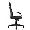 Кресло для руководителя "Бюрократ CH-808AXSN", ткань, пластик, черный - 3