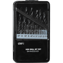 Набор сверел по металлу Deli RS EDH-MHZ025-ED1