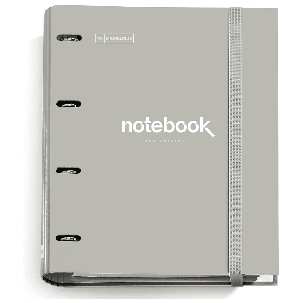 Тетрадь Miquelrius "Emotions", А4, 100 листов, клетка, серый