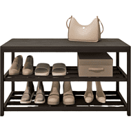 Обувница ALLERD 2 RION, черный муар, 830х320х450, металл бруклин