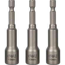 Набор насадок шестигранных магнитных Deli YS EDL4810T