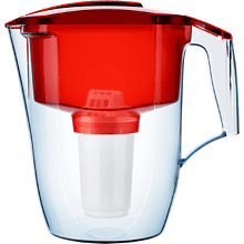 Фильтр-кувшин Аквафор Гарри с дополнительным модулем, красный